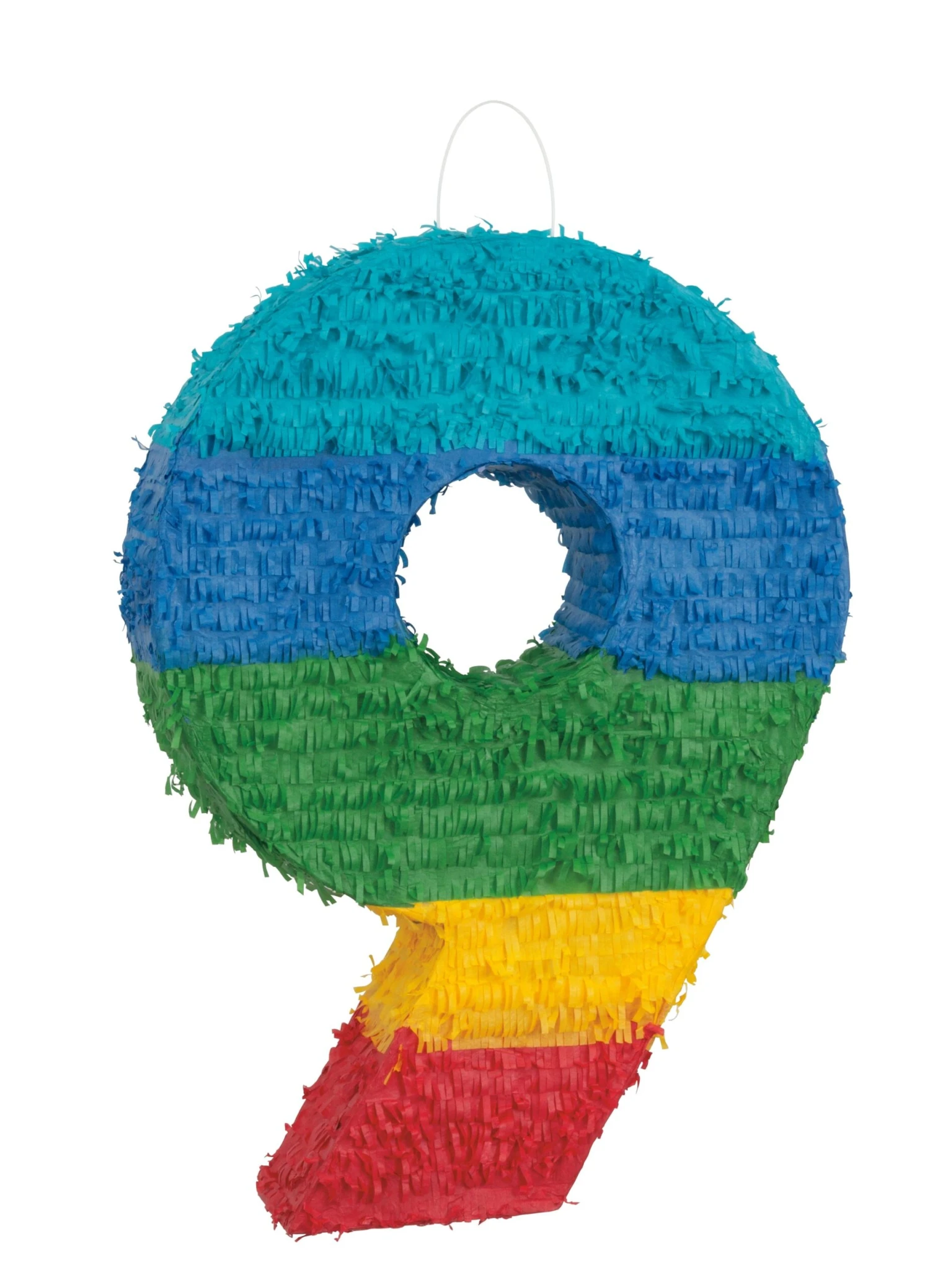Pinata Number 9 Rainbow 1 Pinata Number 9 Rainbow