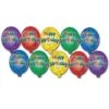 Happy Birthday Mini Balloon Cutouts -Party Depot Store 136049