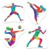 Summer Sports Cutouts 4ct -Party Depot Store 137078