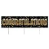 Congratulations Plastic Jumbo Lawn Sign 11¾" X 3' 11"