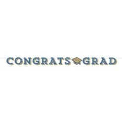 Creative Converting Glittering Grad Shaped Banner 6in X 96in