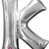Letter K Silver 33in Metallic Balloon -Party Depot Store 153424 b5688387 e659 489a 93b3 76246f89e20a