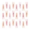 Clothespins Pink Multi (24) -Party Depot Store 156069