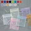 Organza Bags 4in X 5in Gold 12ct 3 Organza Bags 4in X 5in Gold 12ct -Party Depot Store 156633