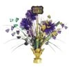 Mardi Gras Tinsel Burst Centerpiece 18in -Party Depot Store 157175