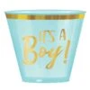 Oh Baby Boy Hot-Stamped Plastic 9 Oz Tumblers