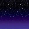 Starry Night Backdrop -Party Depot Store 162802