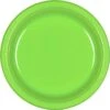Kiwi 9in Round Dinner Plastic Plates 20 Ct