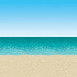 Ocean & Beach Backdrop 30ft