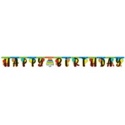 Creative Converting Hoppin' Birthday Cake Banner