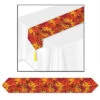 Printed Fall Leaf Table Runner -Party Depot Store 182252