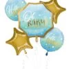 Blue Baby Boy Balloon Bouquet -Party Depot Store 190081